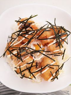 ☆マヨ唐揚げ丼☆-レシピのメイン写真
