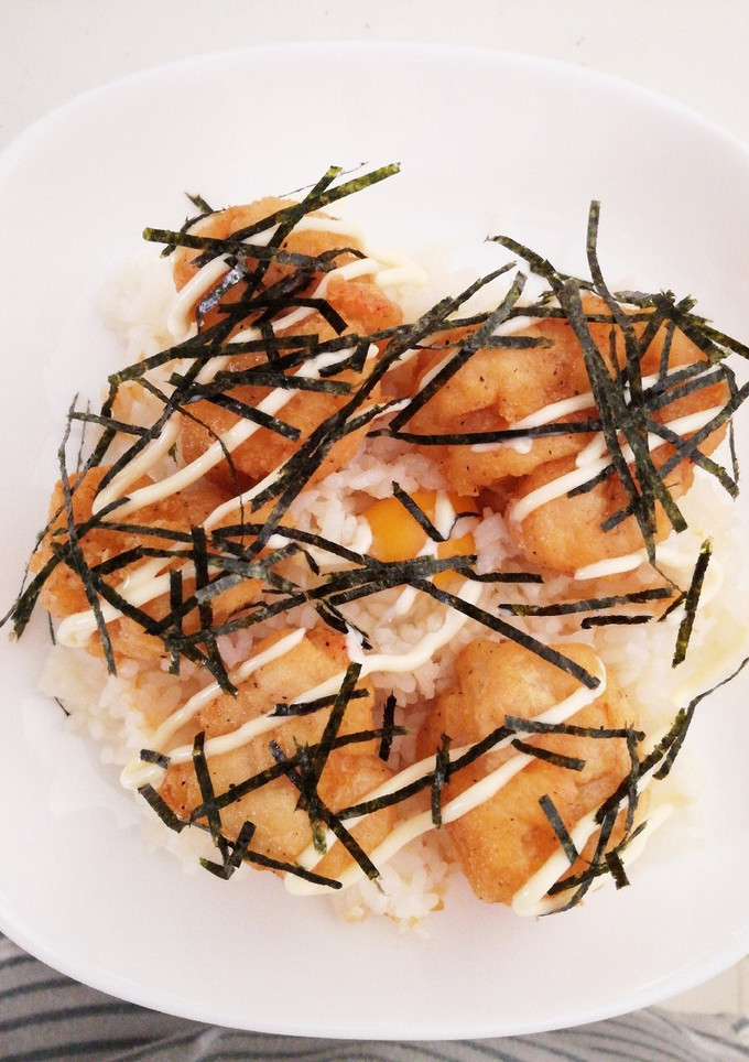 ☆マヨ唐揚げ丼☆-レシピのメイン写真