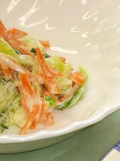青梗菜のサラダ(腎臓病食)-レシピのメイン写真