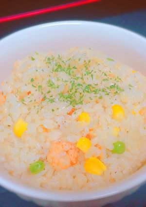 【簡単】フライパンで本格エビピラフ-レシピのメイン写真