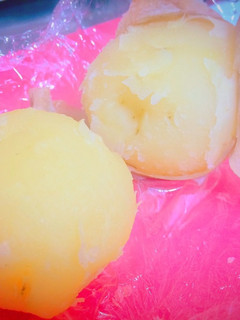 レンジでほくほく蒸かし芋-レシピのメイン写真