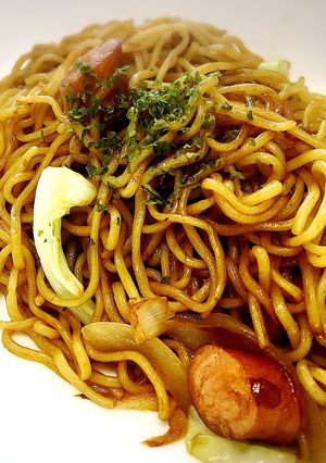 ビールに◎辛くない我が家の甘辛焼きそば-レシピのメイン写真