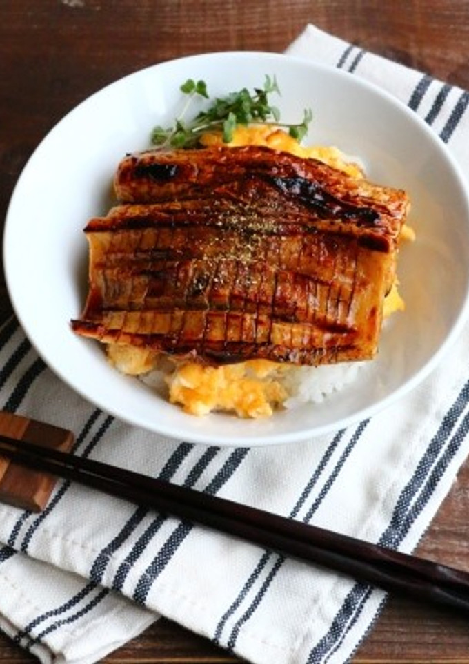 ちくわと卵のかば焼き丼-レシピのメイン写真