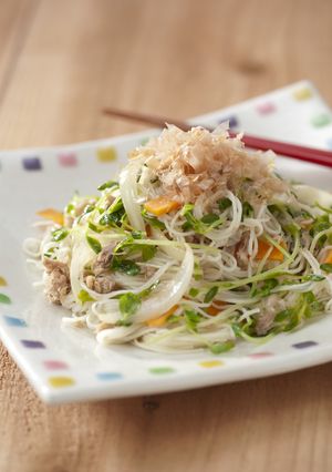 野菜も美味しく☆そうめんチャンプルー-レシピのメイン写真