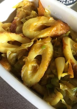 ちくわと長ネギのカレー煮-レシピのメイン写真