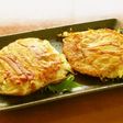 〖 豚バラ肉ともやしの長いも焼き 〗