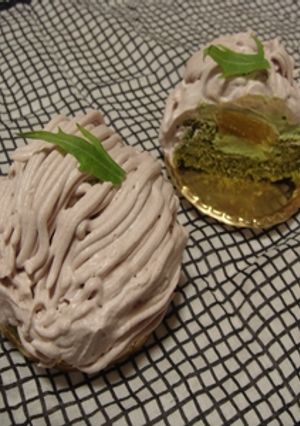 ●抹茶餡子もんぶらん●-レシピのメイン写真