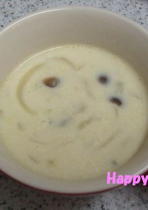 簡単キノコのクリームスープ-レシピのメイン写真