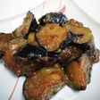 茄子のこってり味噌炒め