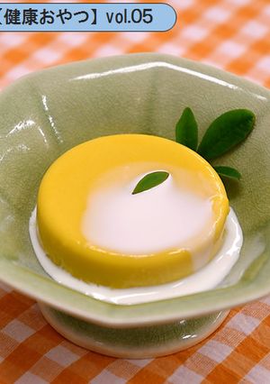 Nonたまご＆焼かない＊かぼちゃプリン-レシピのメイン写真