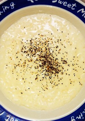 我が家の定番簡単ランチ！みるく粥-レシピのメイン写真
