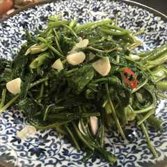 空芯菜（エンサイ）の炒めもの-レシピのメイン写真