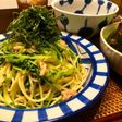 豆苗とツナのペペロンチーノ