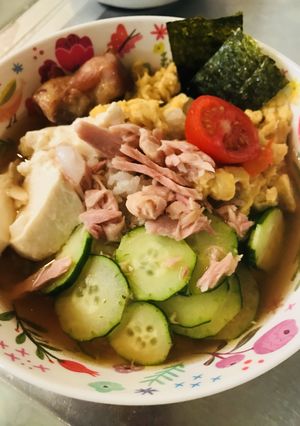 子ども用の冷や汁-レシピのメイン写真