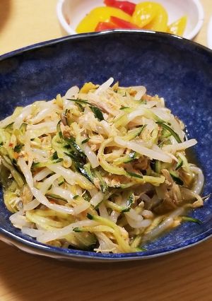 家計応援＆暑い時に◎もやしのツナキムチ-レシピのメイン写真