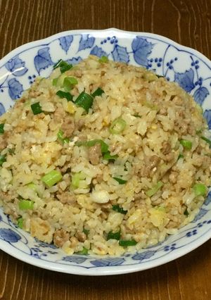 雑な男料理：簡単な鰹節チャーハン！！-レシピのメイン写真