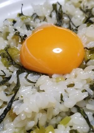 超簡単★野沢菜チャーハン-レシピのメイン写真