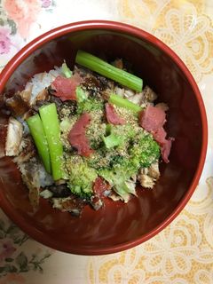 天然照焼きぶりと野菜かけご飯-レシピのメイン写真