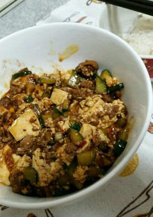 かさ増し&ヘルシー麻婆豆腐-レシピのメイン写真
