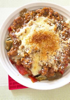 夏野菜のカレークリームグラタン-レシピのメイン写真