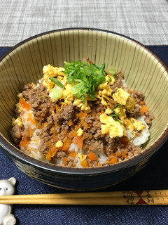 つゆだくそぼろ丼-レシピのメイン写真