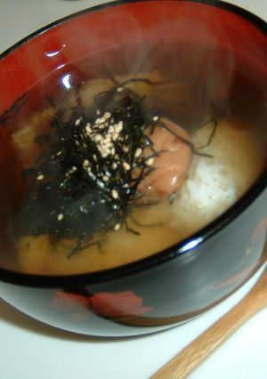 我が家のお茶漬け♪-レシピのメイン写真