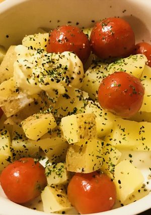 トマト&ポテトの塩ゆで温野菜サラダ-レシピのメイン写真