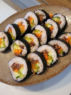 【簡単】韓国のり巻き(キンパ)-レシピのメイン写真