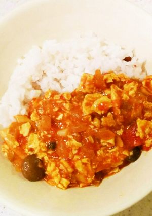 スクランブルエッグのカレー-レシピのメイン写真