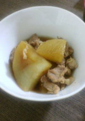 ●簡単●丸大根と豚肉の煮物-レシピのメイン写真