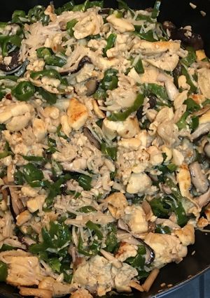 高野豆腐のニンニクごまだれ炒め-レシピのメイン写真