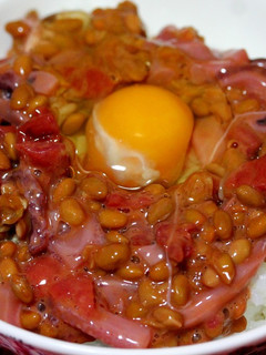 梅塩辛納豆丼-レシピのメイン写真