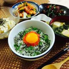 รูปของ 明太子シラス丼