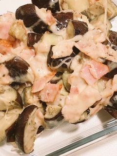 ベーコンとナスのチーズ炒め-レシピのメイン写真