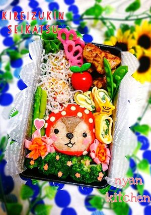 『きれいずきん生活』弁当♡キャラ弁♡-レシピのメイン写真
