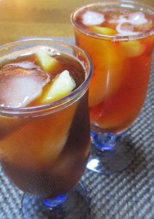 フレッシュピーチのアイスティー＆コーヒー-レシピのメイン写真