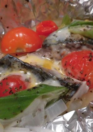 小学生でも出来る❗️ 鰆のホイル焼き-レシピのメイン写真