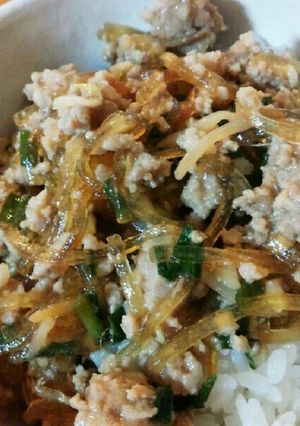 レンジにおまかせ♪スタミナ丼-レシピのメイン写真