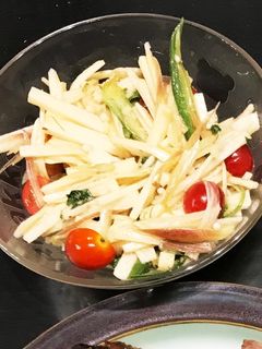 長芋の千切りサラダ-レシピのメイン写真