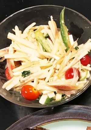長芋の千切りサラダ-レシピのメイン写真