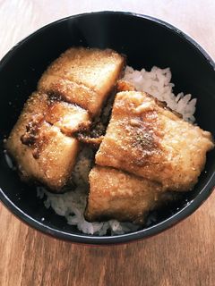 目指せうな丼 油鰈丼でお試し-レシピのメイン写真