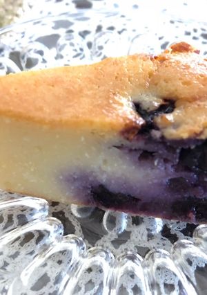 ブルーベリーとおからの偽チーズケーキ-レシピのメイン写真