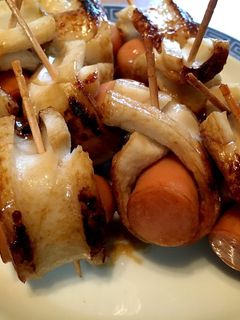 ウィンナーとちくわの焼き鳥風-レシピのメイン写真