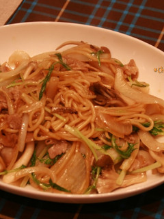あるもので、簡単焼きそば-レシピのメイン写真