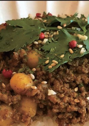 他力本願寺カレー×豆くじら／キーマカレー-レシピのメイン写真