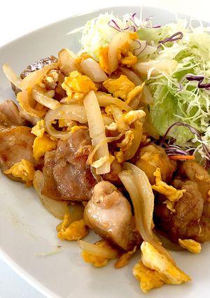 鶏ガラの素♫あっさり鶏モモ炒め-レシピのメイン写真
