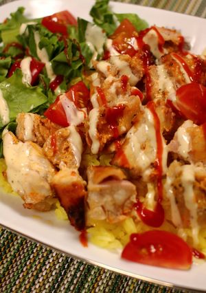 NYのB級グルメ！チキンオーバーライス♪-レシピのメイン写真