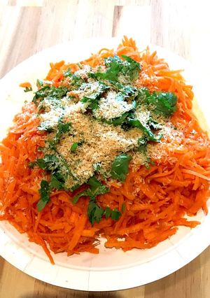 野菜高騰に負けない！人参エスニックサラダ-レシピのメイン写真
