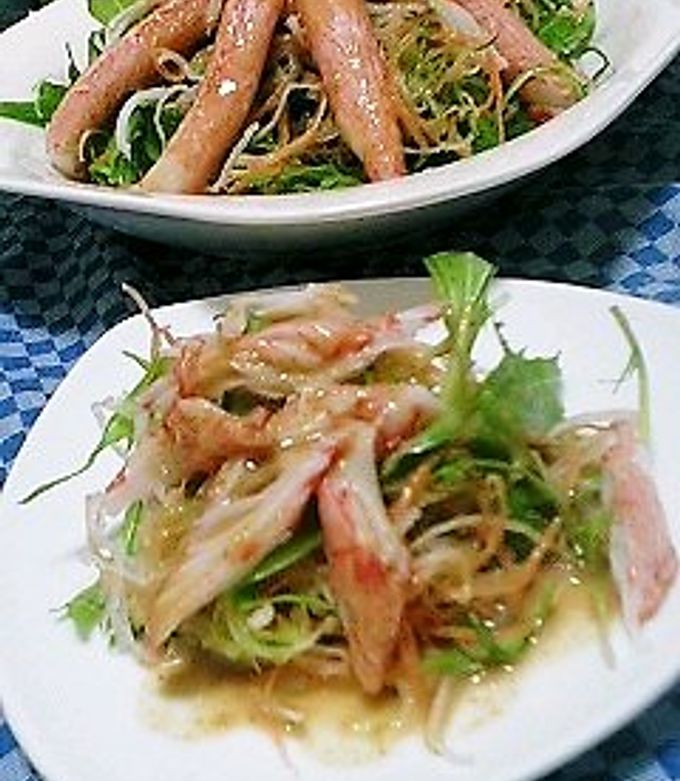 カニかまサラダ by Annchann 【クックパッド】 簡単おいしいみんなの