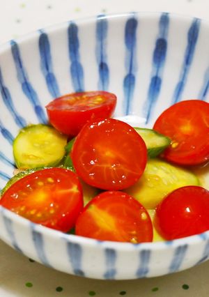 プチトマトのさっぱり生姜和え♪-レシピのメイン写真
